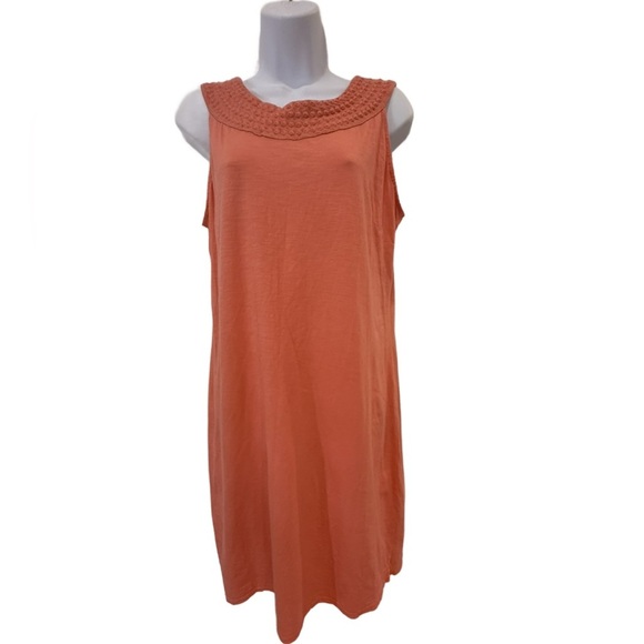 Tommy Bahama Coral Sleeveless Dress, Size Medium - Picture 1 of 6